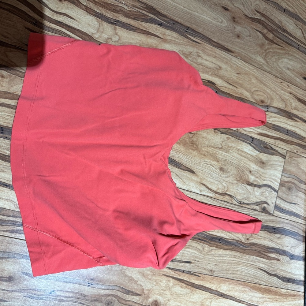 Lululemon Athletica Vibrant Orange Tank Top